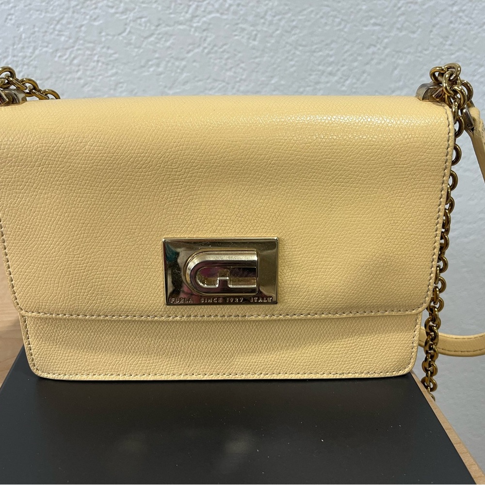 Furla Crema 1927 Mini Crossbody Handbag
